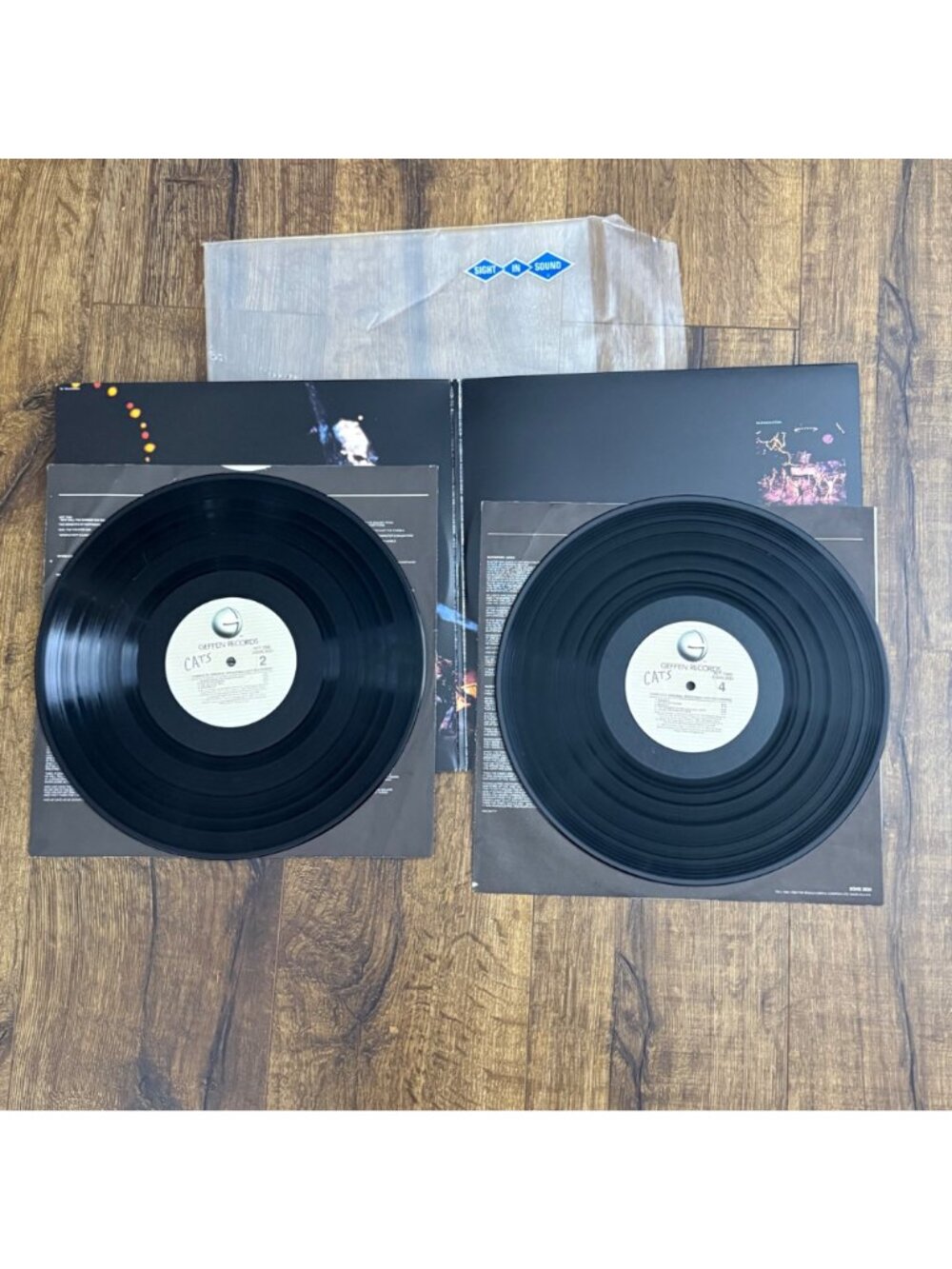CATS The Musical 1981 Andrew Lloyd Webber Double LP Vinyl Record 2GHS 2031 Geffe - Picture 4 of 5